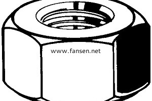 DIN934 Hexagon Nut 六角螺帽